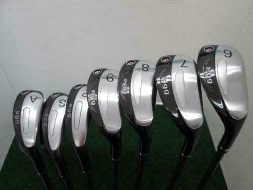 PRGR EGG 2011 FOR SENIOR 7PC EGG R2-FLEX IRONS SET GOLF 10277