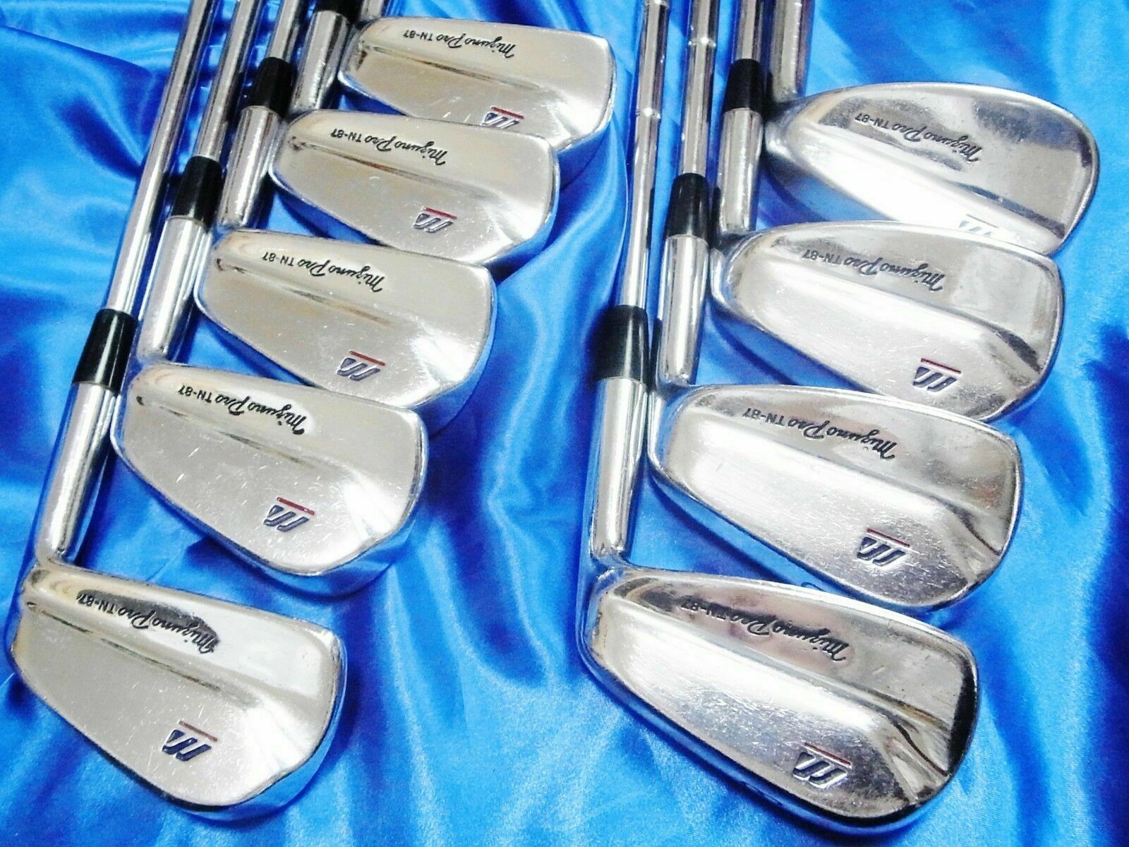 MIZUNO PRO TN-87 3-S 9PC IRONS SET FORGED GOLF CLUBS RARE NAKAJIMA
