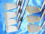 JAPAN PGA TOUR ISSUE MODEL MIZUNO 7PC S-FLEX IRONS SET GOLF CLUBS 5108