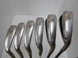 MIZUNO JPX PREMIUM LIGHT TITANIUM FACE 6PC R-FLEX IRONS SET GOLF CLUBS EXCELLENT