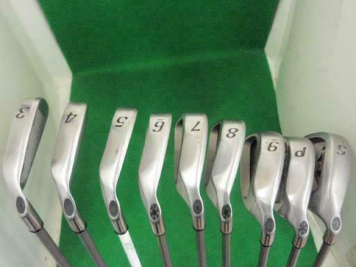 CALLAWAY BIG BERTHA JAPAN JP MODEL 9PC R-FLEX IRONS SET GOLF CLUBS