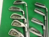 CALLAWAY BIG BERTHA JAPAN JP MODEL 9PC R-FLEX IRONS SET GOLF CLUBS