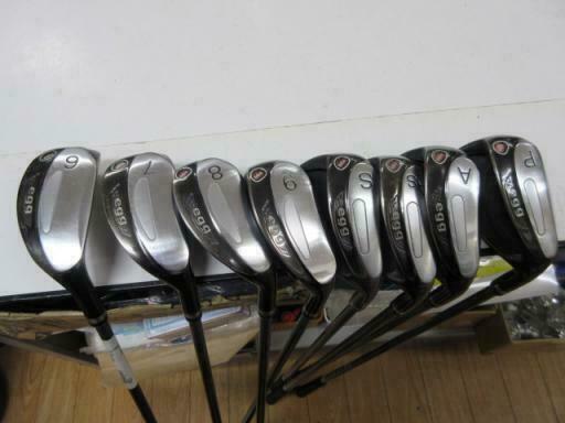 PRGR EGG 2011 8PC EGG R-FLEX IRONS SET GOLF 10277