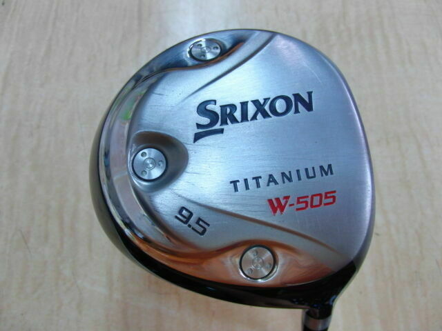 DUNLOP SRIXON GOLF CLUB DRIVER W-505 9.5DEG S-FLEX