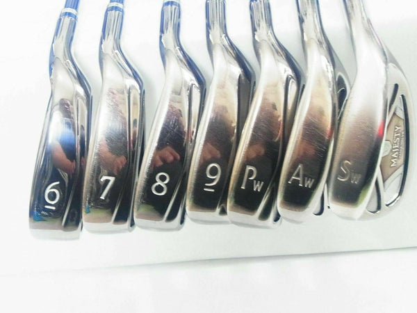 2011MODEL MARUMAN MAJESTY VANQUISH-VR 7PC R-FLEX IRONS SET GOLF