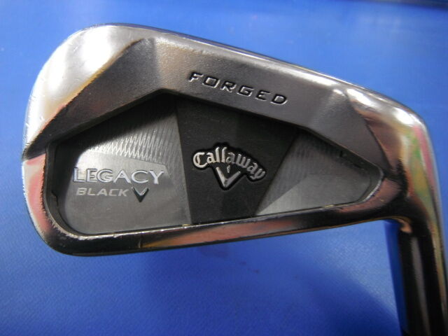 CALLAWAY LEGACY BLACK 6PC STEEL S-FLEX IRONS SET GOLF CLUBS