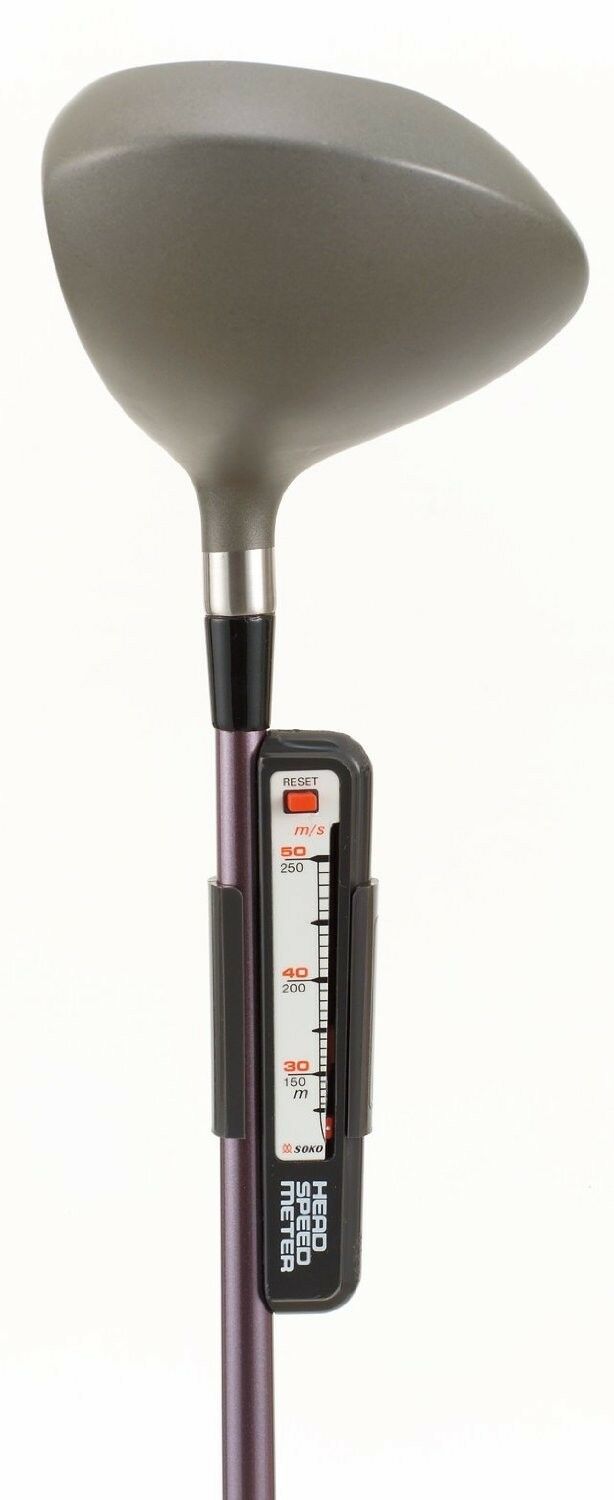 NEW GOLF SWING TRAINING PRACTICE HEAD SPEED METER GOODS