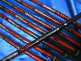8PC VIVID RED MARUMAN VERITY RED-V R-FLEX IRONS SET GOLF CLUBS MAJESTY