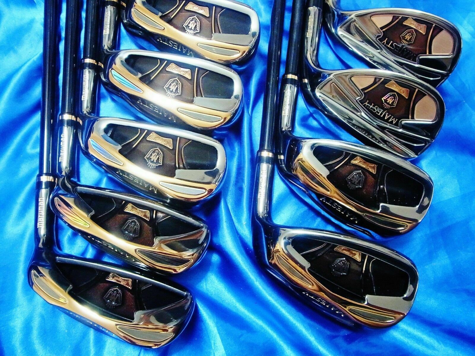 9PC MARUMAN MAJESTY ROYAL-LV R-FLEX IRONS SET GOLF CLUBS 4188 MAJESTY
