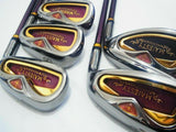 LADIES MARUMAN MAJESTY PRESTIGIO GOLD PREMIUM 5PC L-FLEX IRONS SET MAJESTY