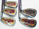 LADIES MARUMAN MAJESTY PRESTIGIO GOLD PREMIUM 5PC L-FLEX IRONS SET MAJESTY