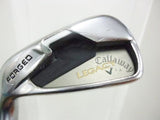 LEFTY LEFT-HANDED CALLAWAY LEGACY STEEL 6PC R-FLEX IRONS SET GOLF CLUBS