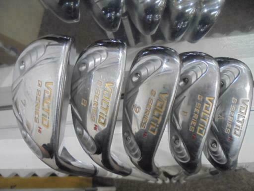KATANA VOLTIO G SERIES HI 2015MODEL 5PC R-FLEX IRONS SET GOLF CLUBS 6217