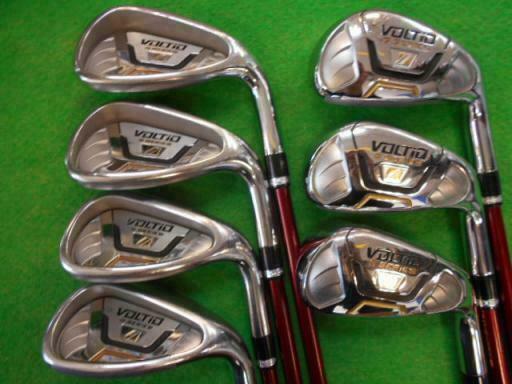 KATANA VOLTIO 4 G SERIES SILVER 2017MODEL 7PC R-FLEX IRONS SET GOLF CLUBS 6217