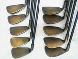 CALLAWAY GOLF CLUBS JAPAN MODEL BIG BERTHA GOLD 10PC R-FLEX IRONS SET