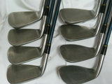 BEAUTIFUL GOLD 8pc MARUMAN Titus X-2 R-flex IRONS SET Golf Clubs