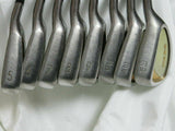 BEAUTIFUL GOLD 8pc MARUMAN Titus X-2 R-flex IRONS SET Golf Clubs