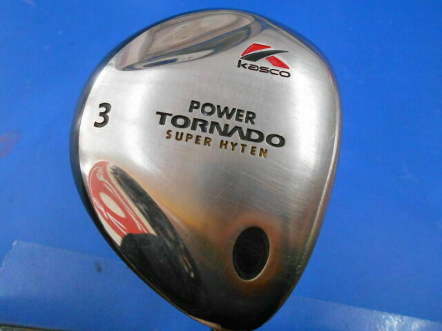 GOLF CLUBS FAIRWAY WOOD KASCO POWER TORNADO F 3W R-FLEX