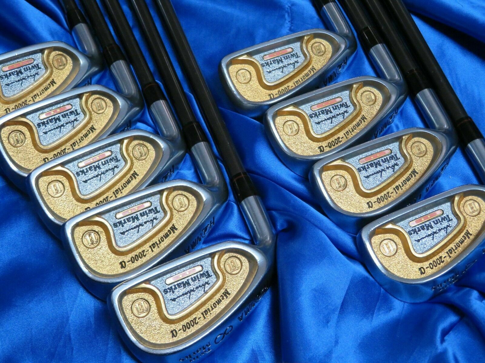 GOLF LEFT-HANDED 2star HONMA IRONS SET MEMORIAL 2000a 9pc R-Flex