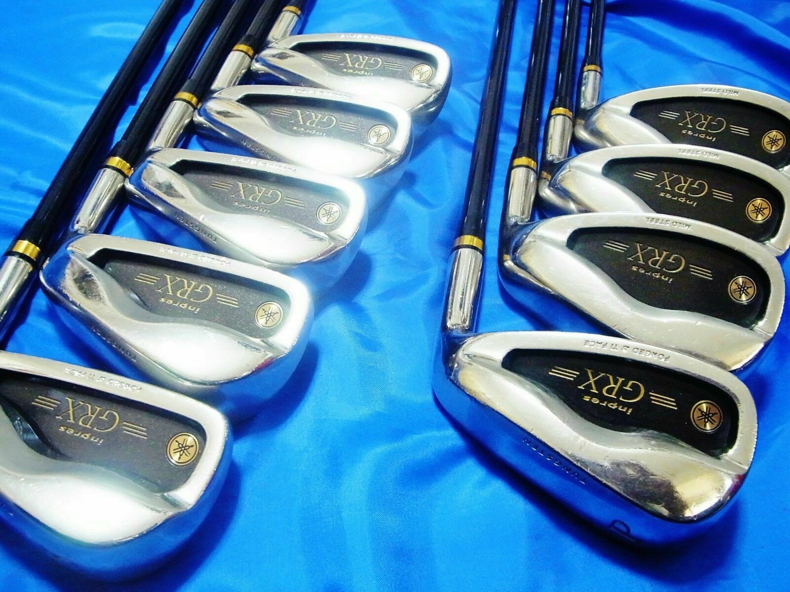 9PC!! YAMAHA PREMIUM MODEL INPRES GRX R-FLEX IRONS SET GOLF CLUBS