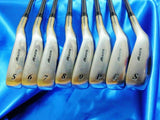 MIZUNO EURUS LG200 8PC R-FLEX IRONS SET GOLF CLUBS JPX MP 6277