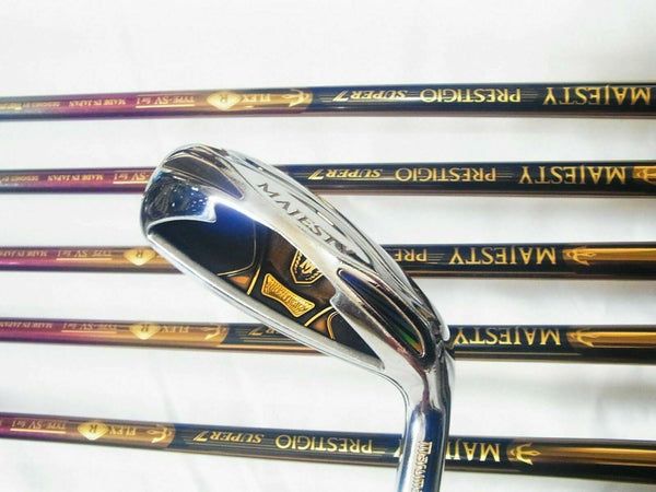 MARUMAN GOLF CLUB MAJESTY PRESTIGIO SUPER 7 7PC R-FLEX IRONS SET