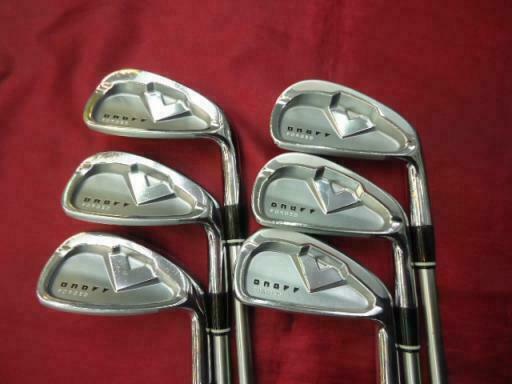 DAIWA GLOBERIDE ONOFF FORGED 2011 6PC ONOFF S-FLEX IRONS SET GOLF 10297