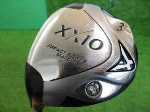 GOLF CLUBS FAIRWAY WOOD LEFT-HANDED DUNLOP XXIO 2010 3W SR-FLEX