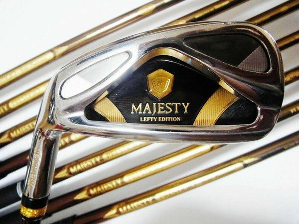 MARUMAN MAJESTY PRESTIGIO GOLD PREMIUM LEFT-HANDED 8PC R-FLEX IRON |  JapanGolfClubs