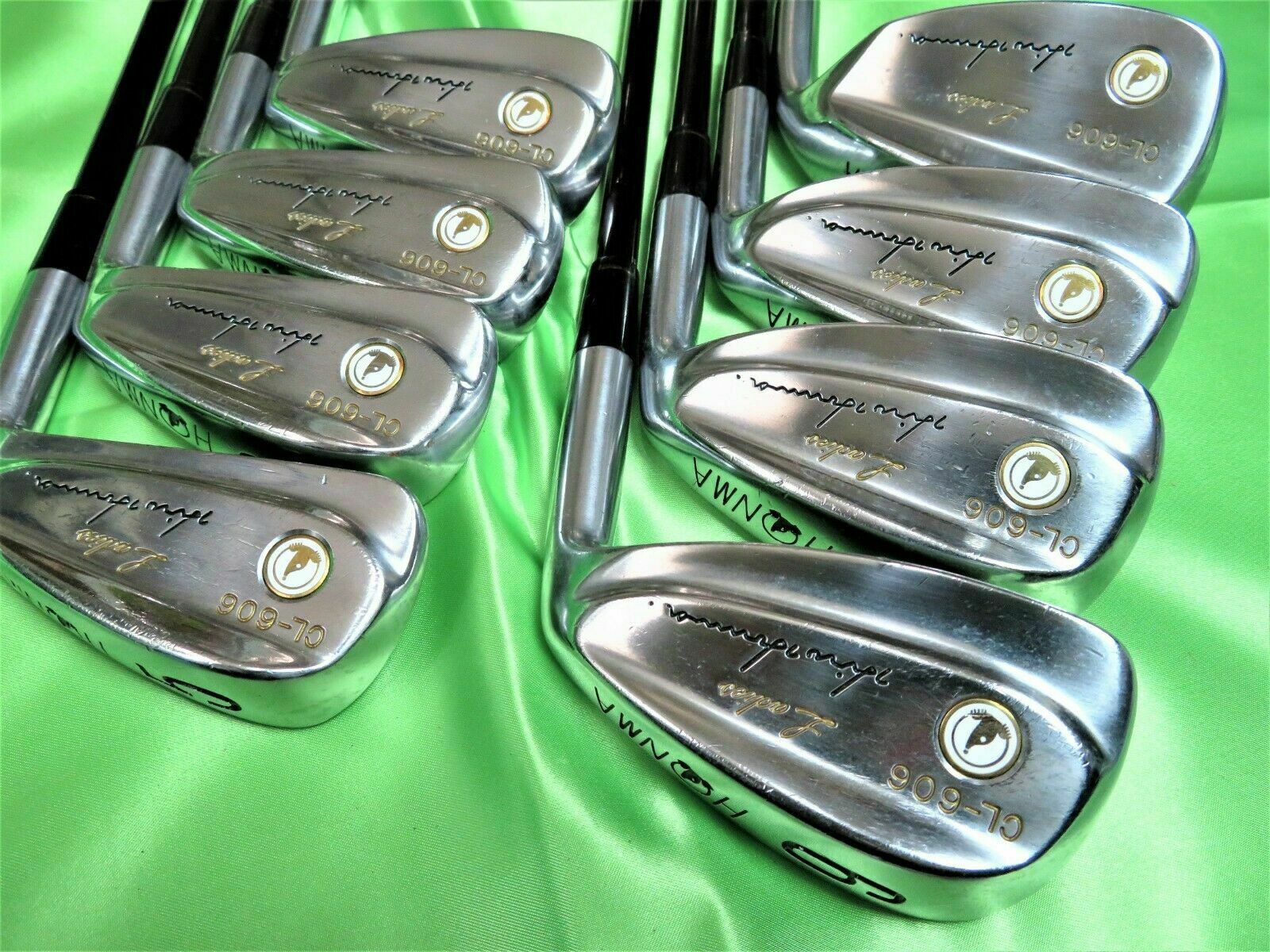 HONMA GOLF CLUBS IRONS SET CL-606 WHITE MOLE LADIES 8PC L-FLEX