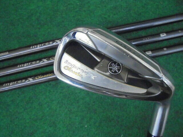 YAMAHA INPRES X CLASSIC 2012 4PC TBX-412i R-FLEX IRONS SET