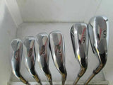 TAYLOR MADE FIRST GLOIRE JP MODEL 6PC NSPRO S-FLEX IRONS SET GOLF 10187