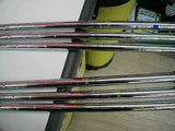 2011 JAPAN MODEL MACGREGOR MACTEC NV-F RED 6PC NSPRO R-FLEX IRONS SET GOLF CLUBS