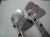 2011 JAPAN MODEL MACGREGOR MACTEC NV-F RED 6PC NSPRO R-FLEX IRONS SET GOLF CLUBS