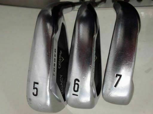 Set Ferri Callaway Legacy Black Japan - Henrik Stenson Edition, 5-P, Flessibile Stiff, Acciaio, Usato