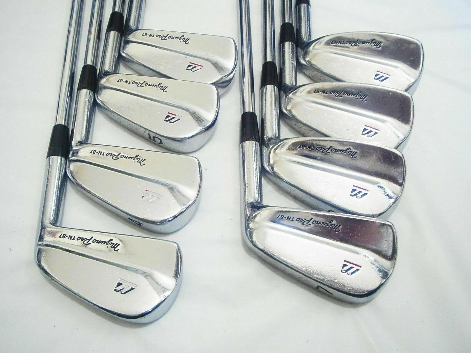 Mizuno Pro TN-87 3-P R-flex 8pc STEEL SHAFT Irons Set Forged Golf Clubs Nakajima