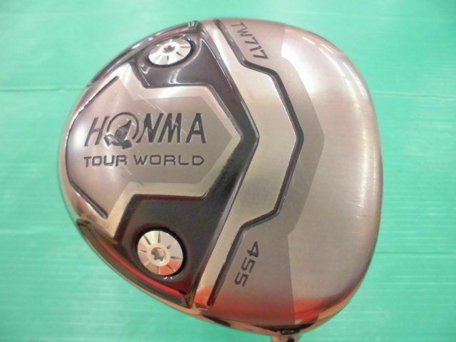 HONMA TOUR GOLF CLUB DRIVER WORLD TW717 455 2014 3-STAR LOFT-10.5 S-FLEX BERES