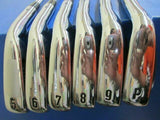 HENRIK STENSON 2013 CALLAWAY LEGACY BLACK 6PC S-FLEX IRONS SET GOLF CLUBS