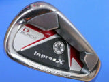 YAMAHA INPRES D BLACK 2010 JAPAN MODEL 8PC TBX-510i SR-FLEX IRONS SET GOLF CLUBS