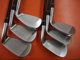 LEFTY LEFT-HANDED CALLAWAY LEGACY CARBON 6PC SR-FLEX IRONS SET GOLF CLUBS