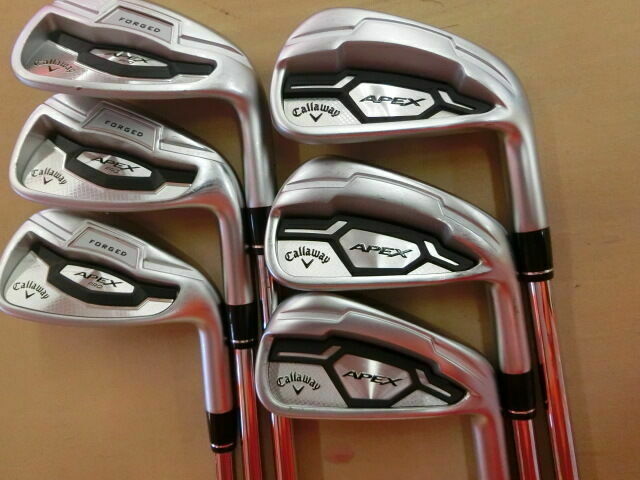 CALLAWAY APEX PRO COMBO JAPAN JP MODEL MODUS 6PC S-FLEX IRONS SET GOLF CLUBS