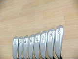 2011 JAPAN MODEL MACGREGOR MACTEC NV-F BLUE 8PC R-FLEX IRONS SET GOLF CLUBS