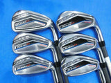 COBRA KING F7 ONE LENGTH JP MODEL 6PC cobra Speeder R-FLEX IRONS SET GOLF CLUBS