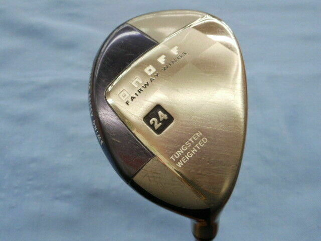 DAIWA GLOBERIDE GOLF UTILITY ONOFF WINGS 2012 LADIES U LOFT-24 ONOFF L-FLEX