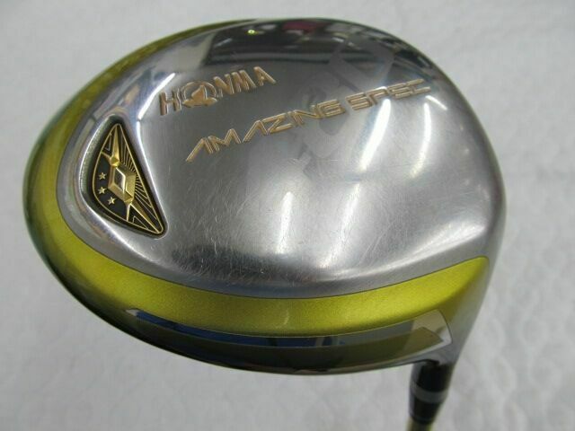 2014 3-STAR GOLF CLUB DRIVER HONMA AMAZING SPEC 480 GOLD LOFT-11.5 R-FLEX BERES
