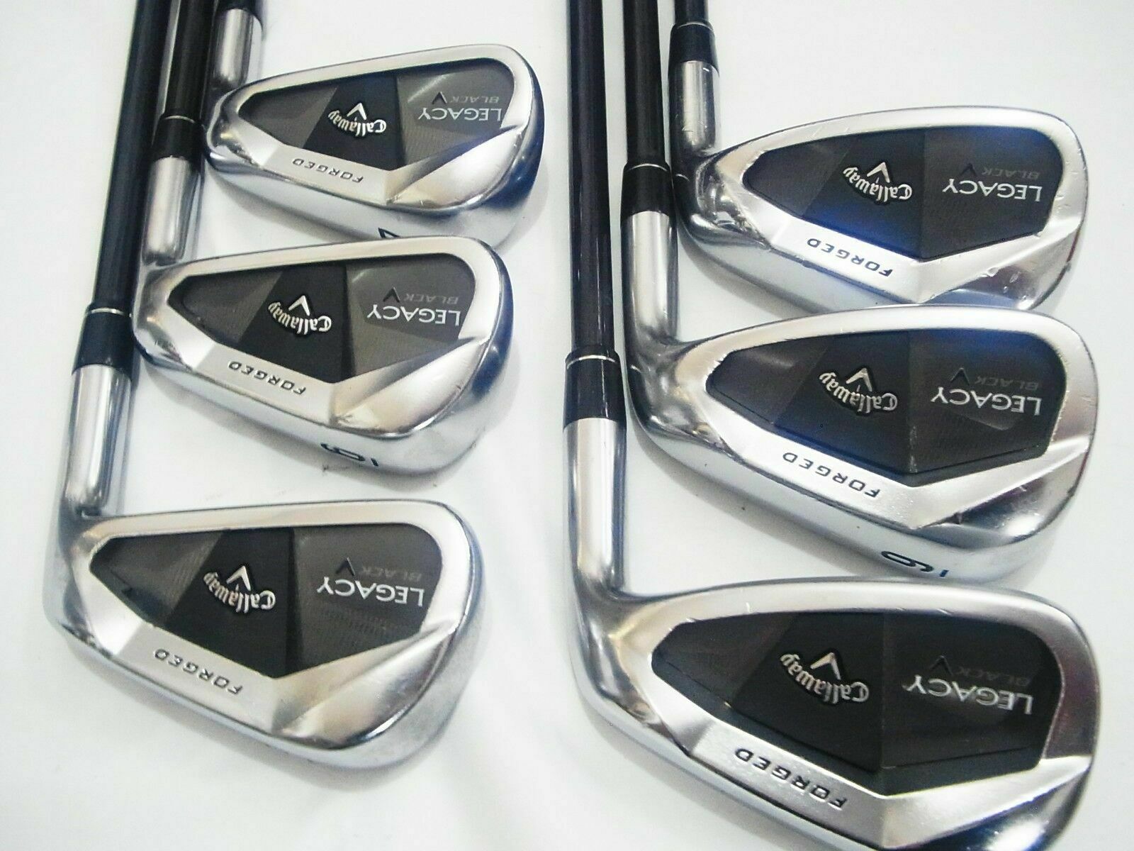 CALLAWAY IRONS SET Golf Legacy Black Henrik Stenson 6pc Tour-AD S-Flex