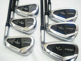 CALLAWAY IRONS SET Golf Legacy Black Henrik Stenson 6pc Tour-AD S-Flex