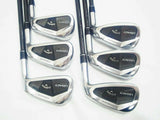 CALLAWAY IRONS SET Golf Legacy Black Henrik Stenson 6pc Tour-AD S-Flex