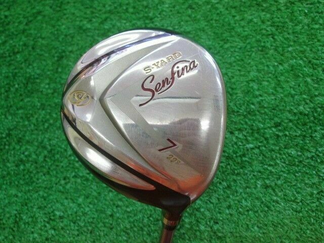 GOLF CLUBS FAIRWAY WOOD SEIKO S-YARD SENFINA LADIES WOMENS #7 7W LOFT-22 L-FLEX
