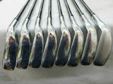 2011 JAPAN MODEL MACGREGOR MACTEC NV 201 8PC SR-FLEX IRONS SET GOLF CLUBS